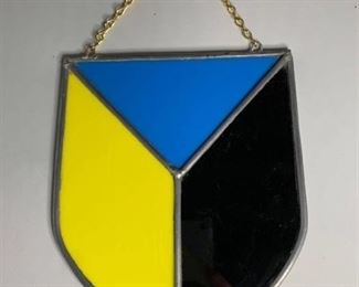 Shield Style Stained Glass