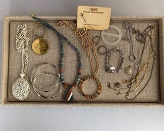 Lot of Costume Jewelry Sarah Coventry, Coro Bracelet