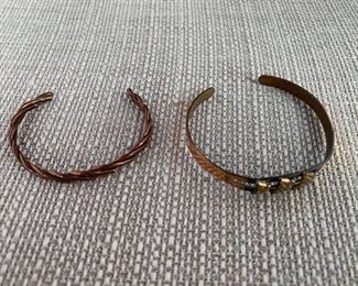 Pair of Copper Bracelets