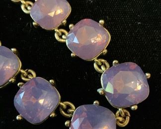 J Crew Purple Toned Fashion Jewelry Necklace