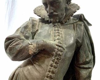 Bronze Shakespeare Figural Sculpture