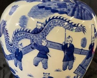 Chinese Ceramic Porcelain Ginger Jar