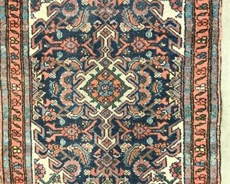 Vintage Hand Woven Wool Oriental Carpet