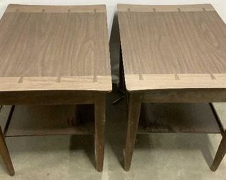 Pair NEWNA-BAK Mid Century Modern End Tables