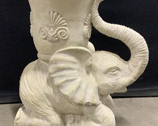 SAMACO Ceramic Elephant Planter Statuary