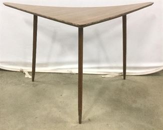Carved Wooden Mid Century Modern Table