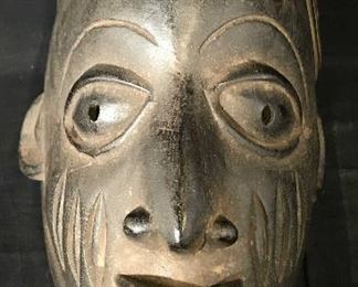 Nigerian Dark Yoruba Mask