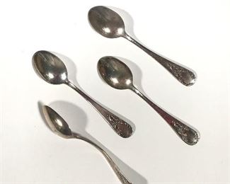 Set 6 GORHAM Sterling Silver Coffee Spoons