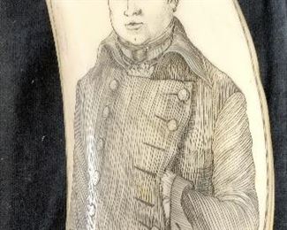 Napoleon Scrimshaw, Sperm Whale Tooth style Resin
