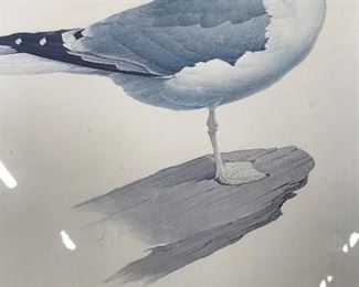 Seagull offset lithograph J.F. Lansdowne
