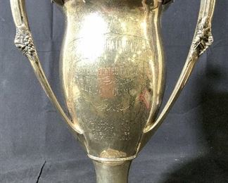 Large Sterling Silver Trophy Urn, 83.02 TOZ