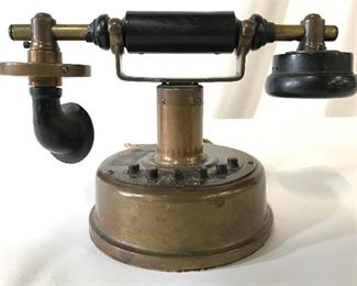 Antique Brass PA System Phone