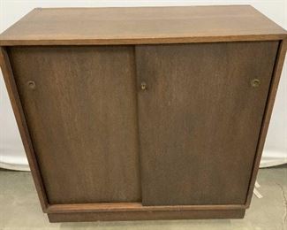 Mid Century Modern Wood Cabinet