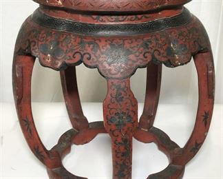 Antique Handmade Chinese Style Garden Stool