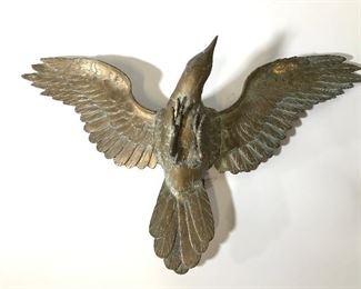 Vintage Brass Bird Incense Burner