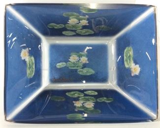 GOEBEL Artis Orbis ‘Claude Monet’ Glass Bowl