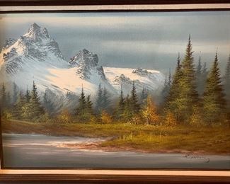 Roger Hilton oil painting. 