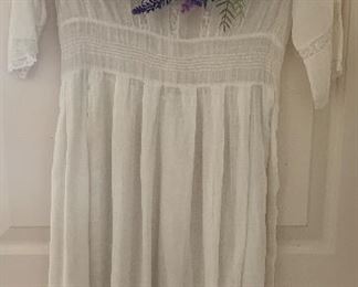 Vintage linen dress. 
