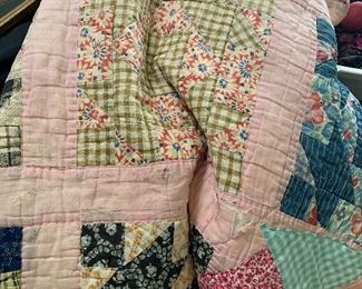 Vintage quilt. 