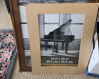 Various frames, done with matting. 