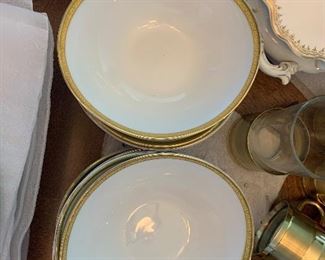 Set of 12 Charter Club soup bowls. 