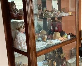 Howard Miller Display Case. 80” x 47”. 