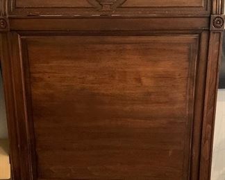 Belgium twin Sleigh bed, used as a daybed. 