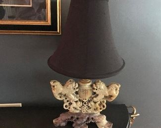 Soapstone Table Lamp 