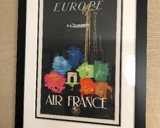 Air France Poster - vintage 