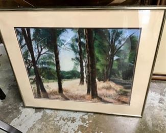Doris Garrington Original Pastel 