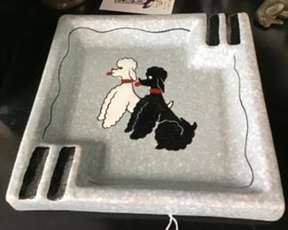 Poodles ashtray