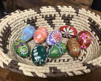 Painted eggs
