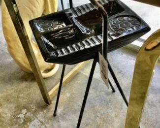 Cool Mid century ashtray on stand 