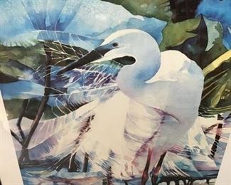 Annie Pais signed poster— framed 