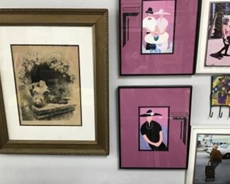 Eccentric & vintage/antique art