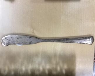 Sterling butter knife 