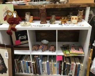 Books, owls, etc