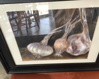 Onions signed Gainesville artist 