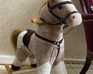 Plush Rocking horse