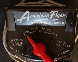 American Flyer transformer 1 1/2B (for trains)