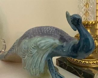 Madeline Originals peacock figurine