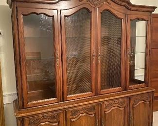 White Furniture china cabinet/hutch/bookcase