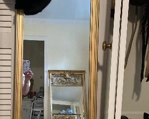 Vintage full-length mirror