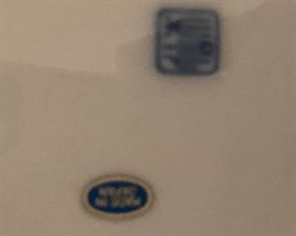 Maker's mark and label