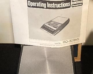 Vintage Panasonic cassette tape player/recorder