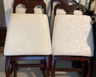 Alternate view of folding chairs