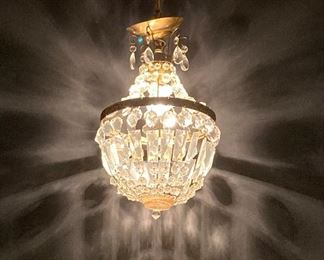 Small vintage chandelier