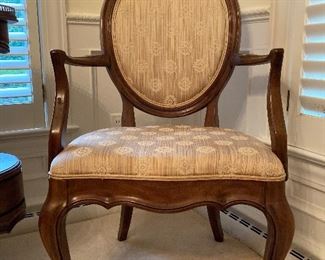 White Furniture arm chair (2 total)