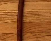 Hand Carved walking sick w/man's face