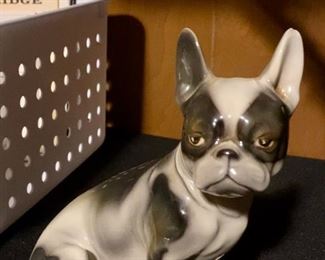 Vintage Keramos dog figurine from Austria